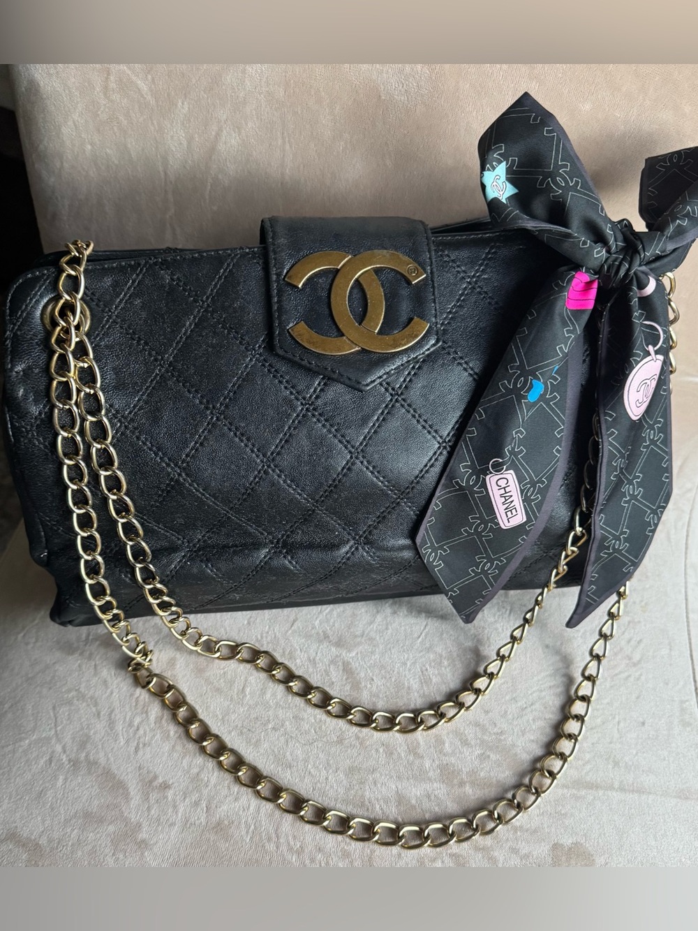 👛 VINTAGE FASHION QUILTED CROSSBODY BAG💕